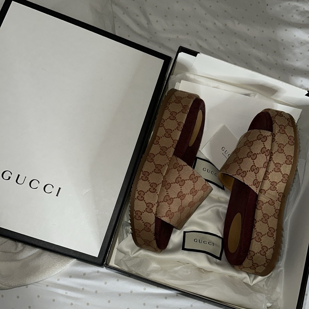 Gucci Platform Slide